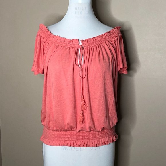 SOLD OUT IN SIZE SMALL Free People FP Movement Pink Off Shoulder Top - Picture 6 of 16